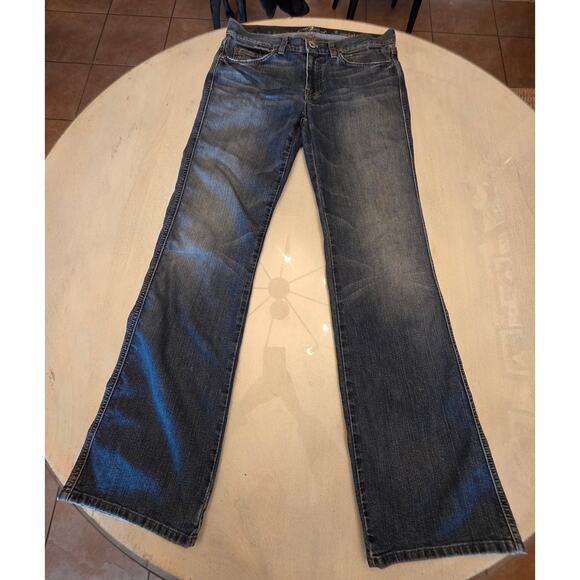 7 For All Mankind "A" Pocket Boot Denim Jeans Y2K SZ 32 - Picture 2 of 10